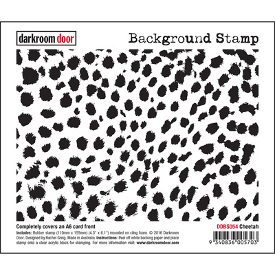 Background Stamp - Cheetah
