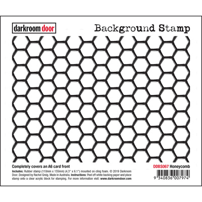 Background Stamp - Honeycomb