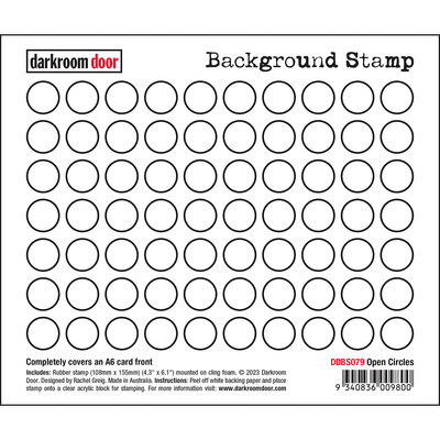 Background Stamp - Open Circles