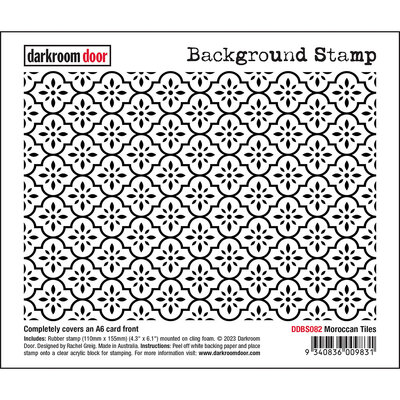 Background Stamp - Moroccan Tiles