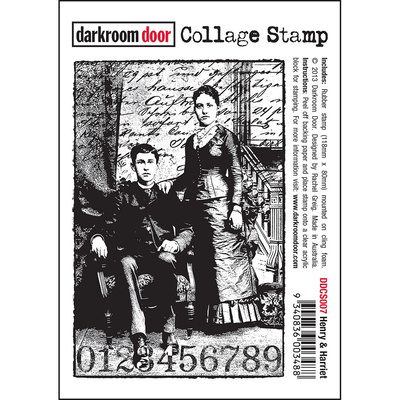 Collage Stamp - Henry & Harriet