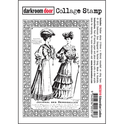 Collage Stamp - Edwardian Ladies