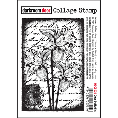 Collage Stamp - Dear Daffodils