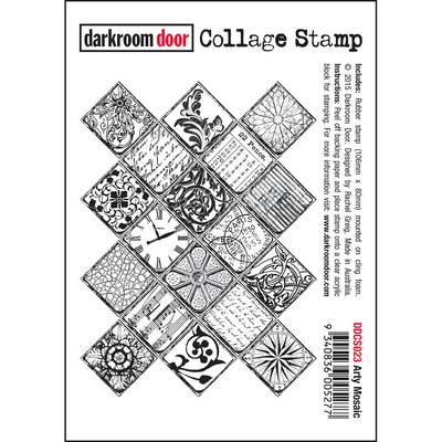 Collage Stamp - Arty Mosaic