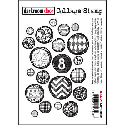 Collage Stamp - Arty Circles