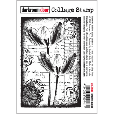 Collage Stamp - Timeless Tulips