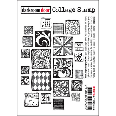 Collage Stamp - Arty Squares
