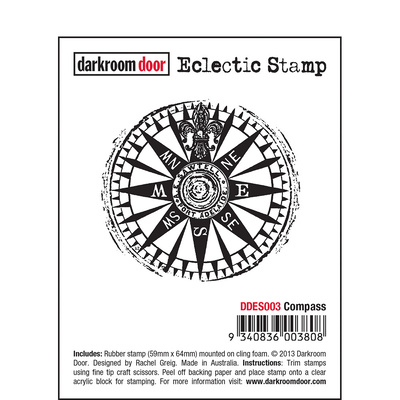 Eclectic Stamp - Compass