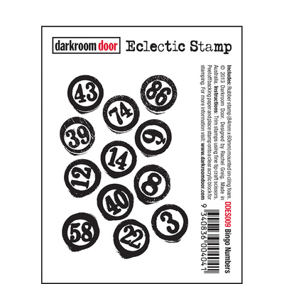 Eclectic Stamp - Bingo Numbers