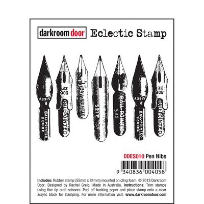 Eclectic Stamp - Pen Nibs