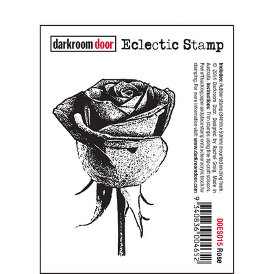 Eclectic Stamp - Rose
