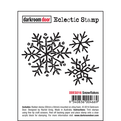 Eclectic Stamp - Snow Flakes