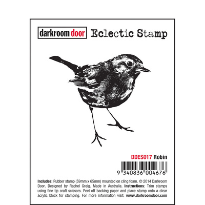 Eclectic Stamp - Robin