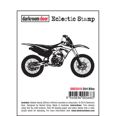 Eclectic Stamp - Dirt Bike