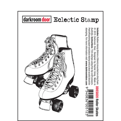 Eclectic Stamp - Roller Skates