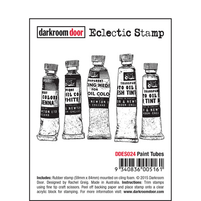Eclectic Stamp - Paint Tubes