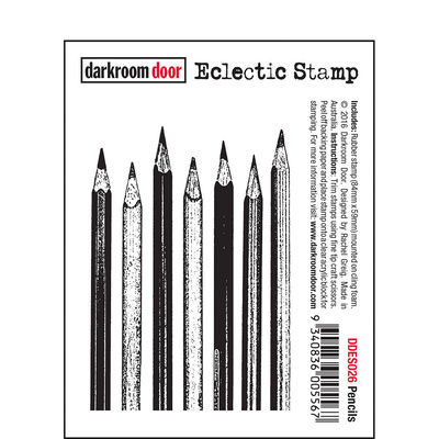 Eclectic Stamp - Pencils