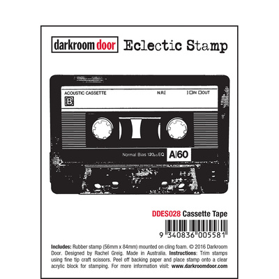 Eclectic Stamp - Cassette Tape