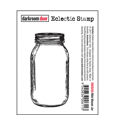 Eclectic Stamp - Mini Mason Jar