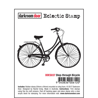 Eclectic Stamp - Step-through Bicycle