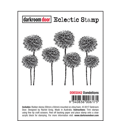 Eclectic Stamp - Dandelions