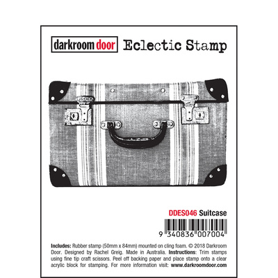 Eclectic Stamp - Suitcase