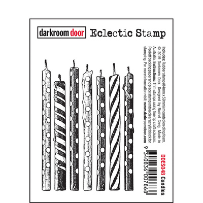 Eclectic Stamp - Candles