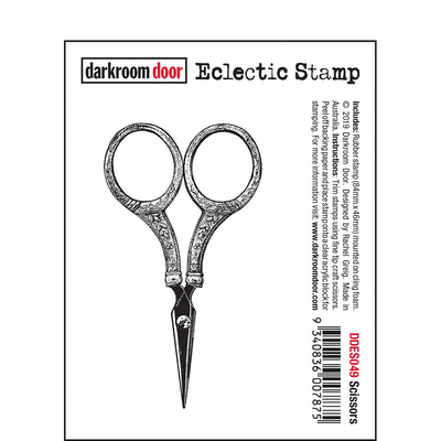Eclectic Stamp - Scissors