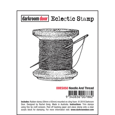 Eclectic Stamp - Needle And Thread