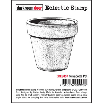 Eclectic Stamp - Terracotta Pot
