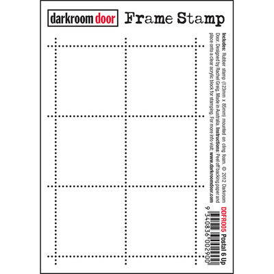 Frame Stamp - Postal 6 Up
