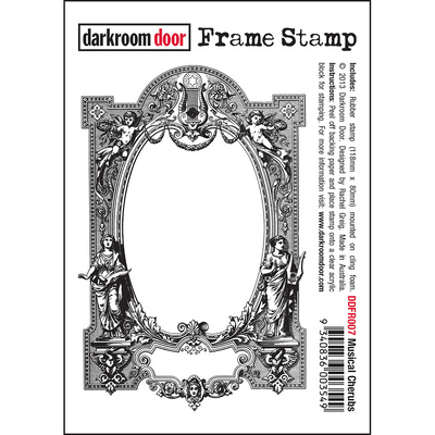 Frame Stamp - Musical Cherubs