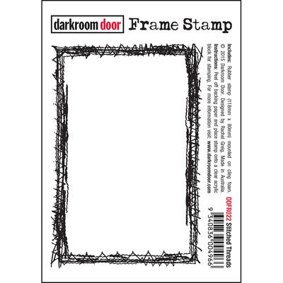 Frame Stamp - Stitched Threads