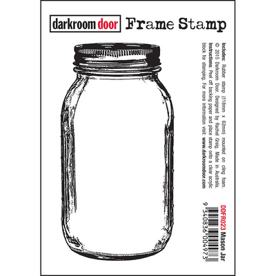 Frame Stamp - Mason Jar