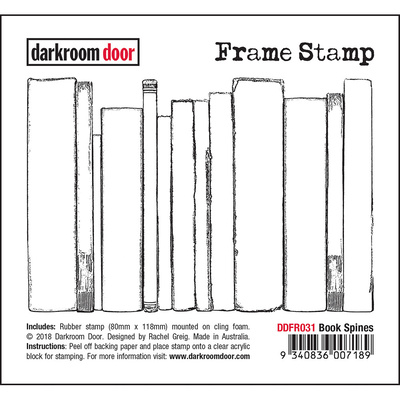 Frame Stamp - Book Spines