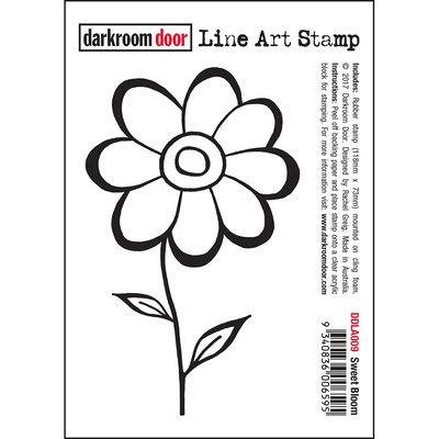 Line Art Stamp - Sweet Bloom