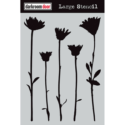 Large Stencil - Wildflowers