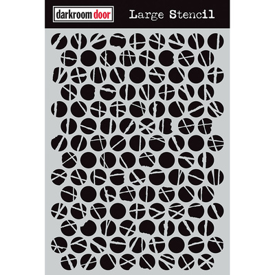 Large Stencil - Polka Dots