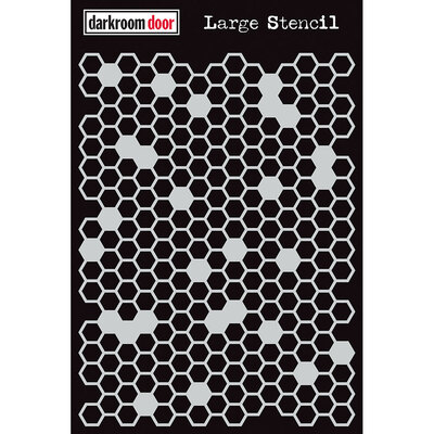 Large Stencil - Honeycomb