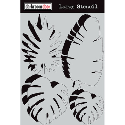 Large Stencil - Tropical Leaves
