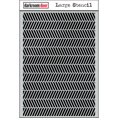 Large Stencil - Chevrons