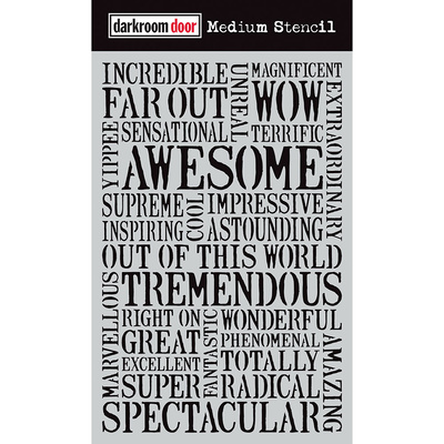 Medium Stencil - Awesome