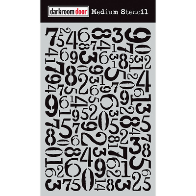 Medium Stencil - Number Jumble