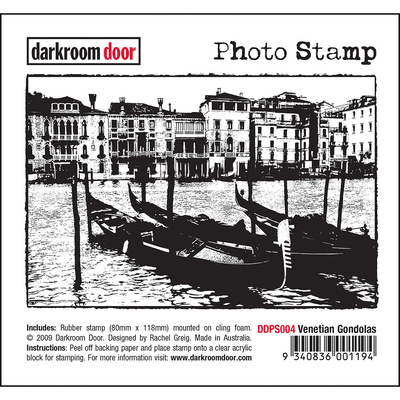 Photo Stamp - Venetian Gondolas