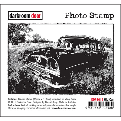 Photo Stamp - Old Car