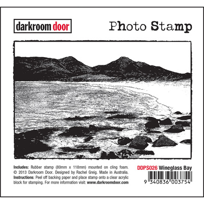 Photo Stamp - Wineglass Bay