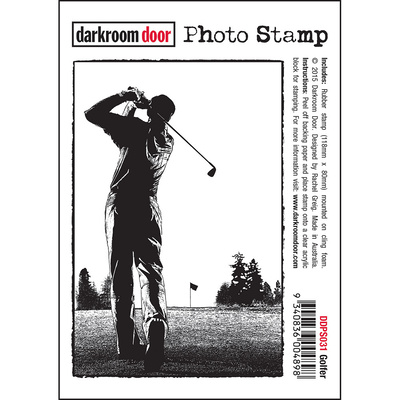 Photo Stamp - Golfer