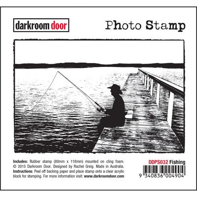 Photo Stamp - Fishing
