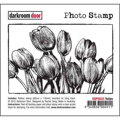 Photo Stamp - Tulips