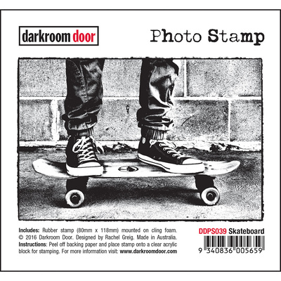 Photo Stamp - Skateboard